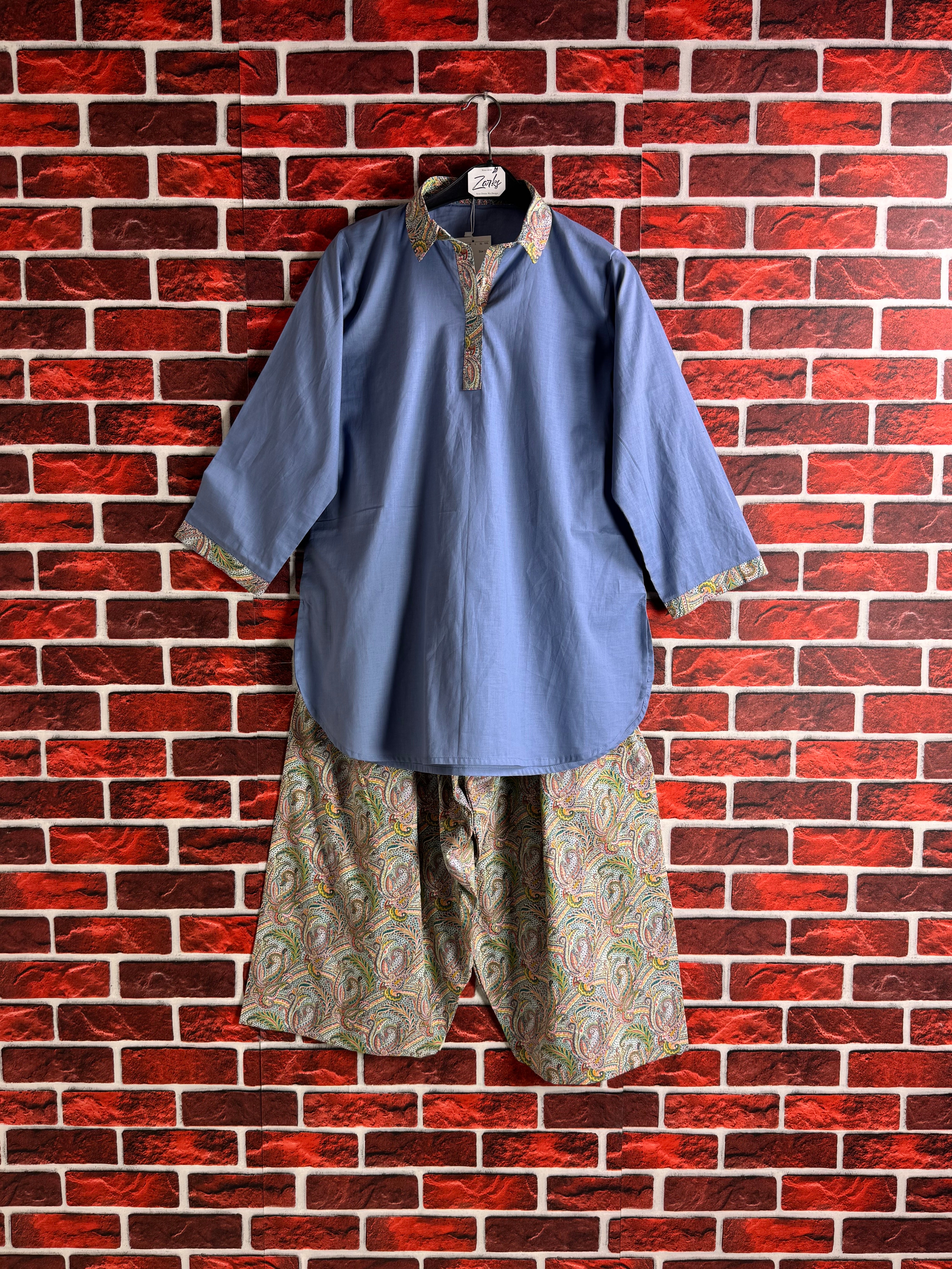 Floral printed set