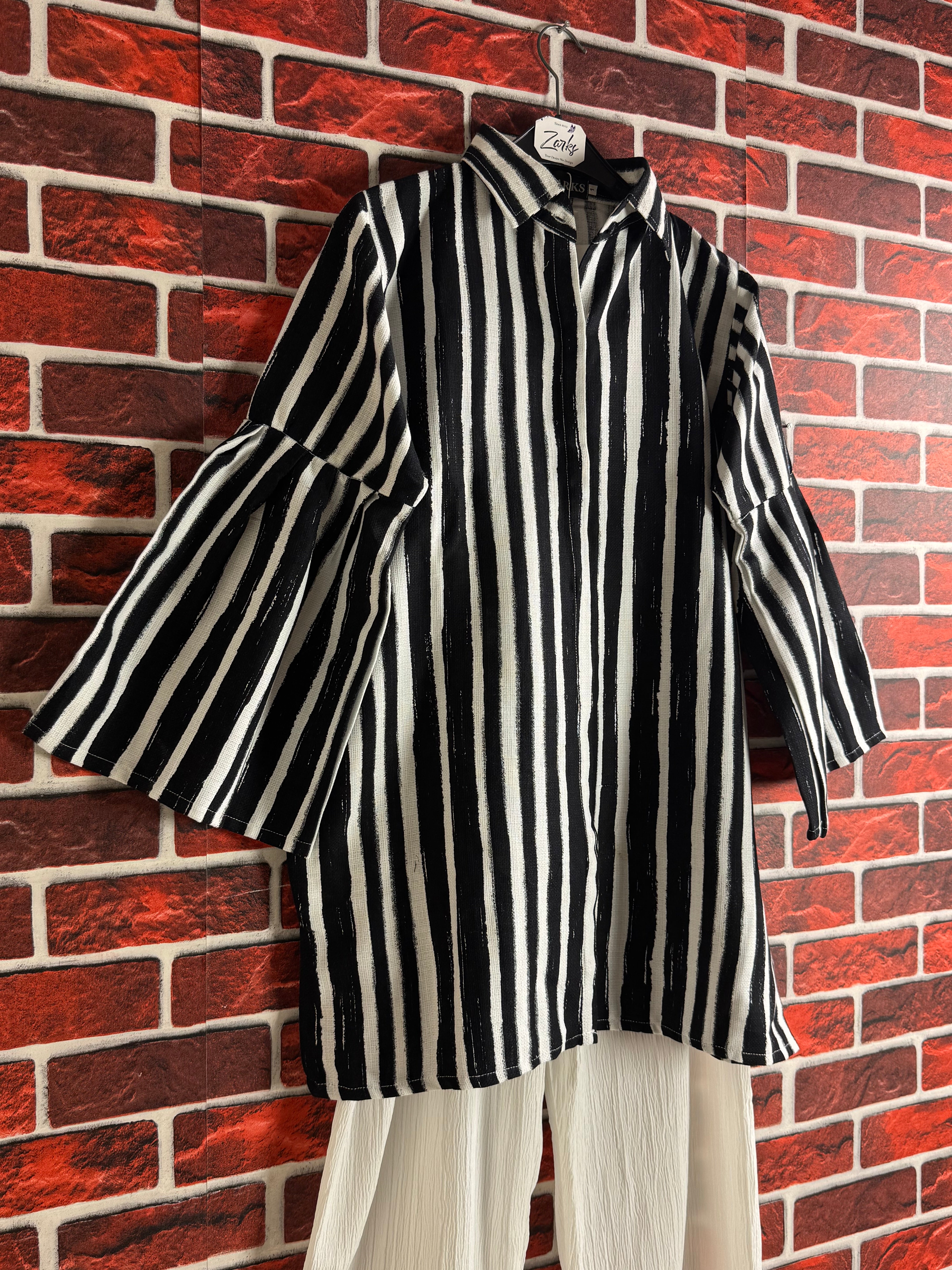 Blue stripe coord
