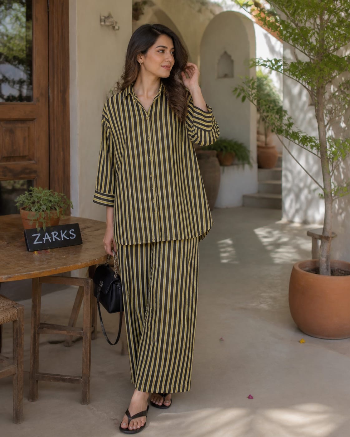 Neon stripe set