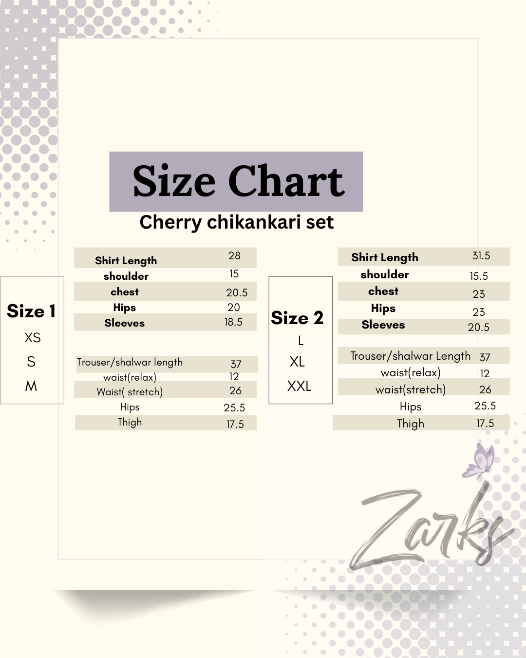 Cherry chickankari set