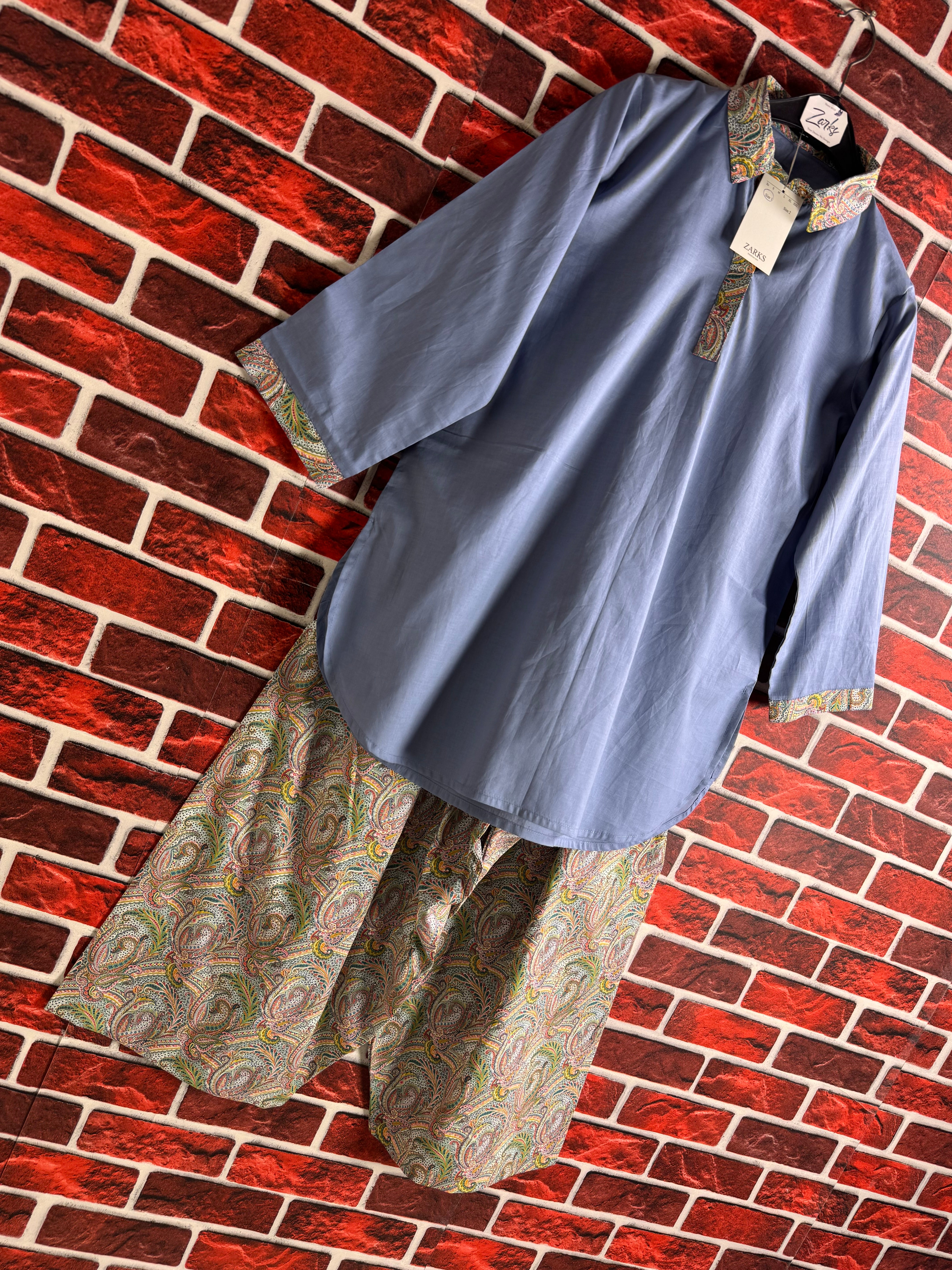 Floral printed set