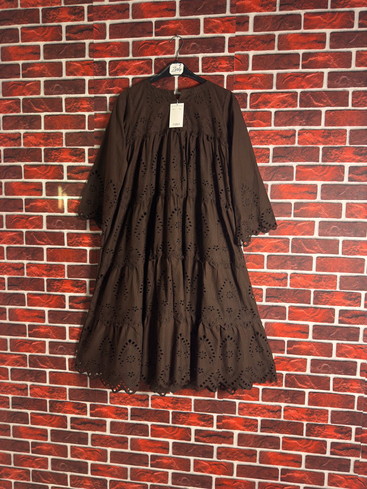 Coco chikankari flare dress