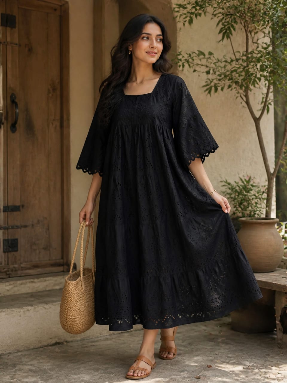 Black chickenKari frock 6