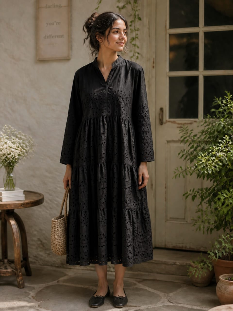 black chickenKari frock 1