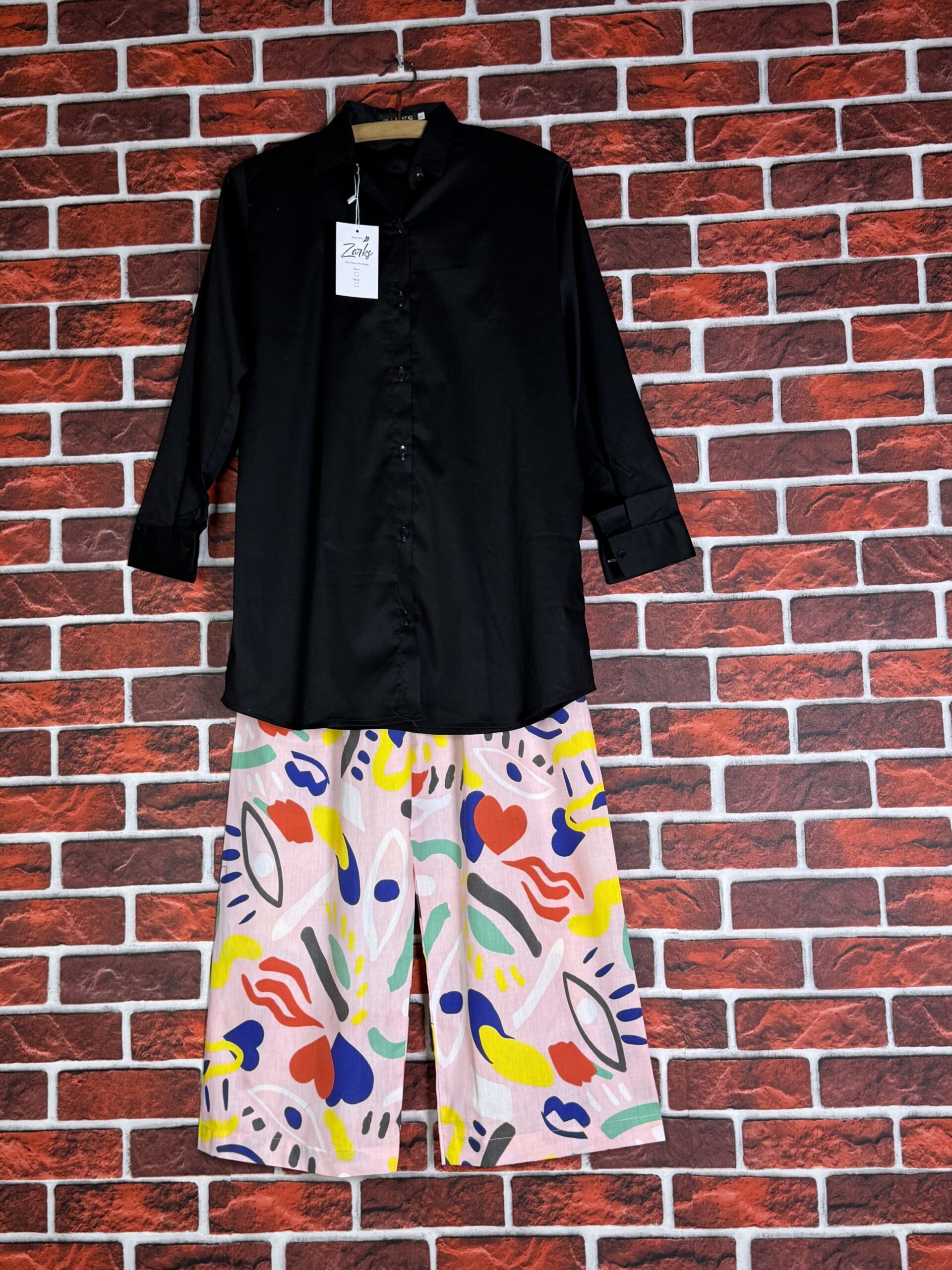 Black Abstracto coord